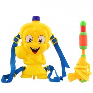 Dealbindaas Holi Pichkari Back Pack Tank Squirter 077 - Yellow